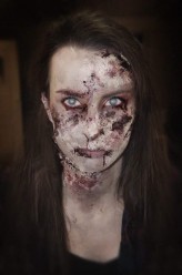 Olgas_Make_Up Zombie. Piękno w innym wydaniu :)