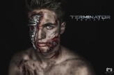 Krzysiek_Words_of_makeup Charakteryzacja - postać Terminatora
