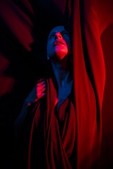 Paulina_Loewe                             Sesja demoniczna, z elementami szamanizmu. Sukienka mojego projektu. Stylizacja jest wynikiem wspólnej wizji, fotografów i mojej własnej.            