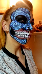 FacePaintingEwelina PaintSkull.

Inspiracja Ronnie Mena <3