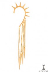 copycat Gold Studded Ear Cuff