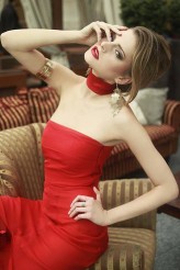 CGCouture Red dress (silk)