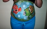 kaajcia                             Belly painting            