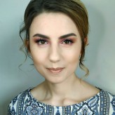 Piotrowska_makeup Modelka Dominika Kędzierska