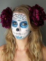 Sara1717 muerte makeup