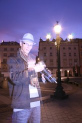 podoslonanieba Eksperymentalne zdjęcia nocne na Rynku w Krakowie.