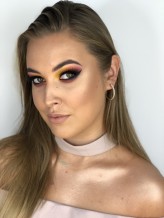 michelapencz Glamour? colorful makeup 