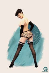 Retrograd Bettie. Pin Up. Modelka Daria