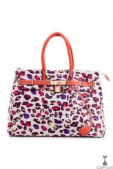 copycat Colourful animal print bag