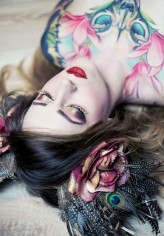 nizangamakeup                             makijaż i nakrycie głowy dla Tatto Festu            