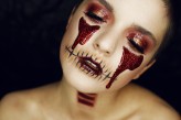 bykatia_                             Skull makeup             