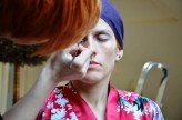 madziak_                             Agnieszka Wielgosz, charakteryzacja miała na celu ukazanie chorej na raka kobiety             