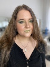 Gh-z_makeup Makijaż dla zabawy w zielonych odcieniach 