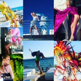 basiorek Pokazy taneczne/hosting dla klubu Zen Beach - Baia Verde Gallipoli Włochy 