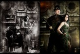 7ouve Steampunkowe portretówki.
Strój męski:Spodnie 3/4, edwardiańska koszula, kamizelo-frak.
Strój damski: gorset typu underbust oraz stopniowana w długości suknia z trenem. Sesji podjęło się rewelacyjne szczecińskie Studio na Piętrze. Polec