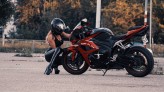 fotonamoto Fotosesja Motocyklowa razem z Honda CBR