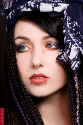 rzekadwochserc92 temat: makijaż w stylu egzotycznym