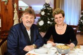 Doris14 Troszkę kadrow z świątecznego odcinka Przebojowych Smaków Mariusza Kalagi telewizji  TVS