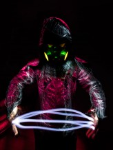 tristan Techno-mag z gry Shadowsrunner, technika Malowanie Światłem 