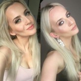 KarolinaAnnaMakeup Dziewczęcy Glow Makeup vs Sexy Hollywood Glam