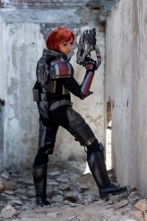 RhiannonArts                             Cosplay - Commander Shepard, Mass Effect

foto - Kordian Rogalski
Pancerz: Crafts of Two            