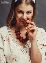 ars Julia model , Isabela Jary makeup , ars, truskawkowy smak 