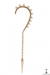 copycat Gold Spike Earring