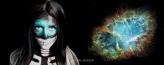 AstralMakeup                             Nebula Zombie - własny pomysł            