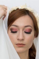 Salvatici_tasso Makijaż ślubny w kolorze