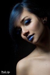 malinowapokusa "blue fantasy"
Makijaż: ja