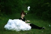 naswietlona model - Ola Klatka
cloud - handmade 