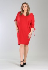 XL-ka Czerwona sukienka