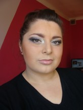 Make_UP_by_Skowron smoky eyes w tzw"po mojemu"