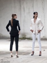 pinkmaterial Modelki: Aleksandra Wiecha i Manuela Ba