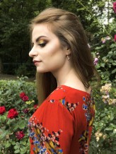 Morvena_makeup                             Modelka: Aleksandra Chylińska             