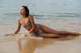 cameralens sesja modelowa na plaży w Sydney, teraz wirus się kończy