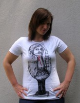 natipla malowana ręcznie koszulka inspirowana Hasiorem dla Justine:*www.posiecz.maxmodels.pl 