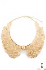 copycat Gold Antique Collar Necklace