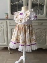 ASANTIphotoprops sukienka vintage dziecięca 
