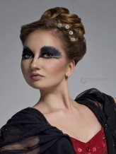 habanera Black Swan impression w obiektywie Sylwii Brzozowskiej, makijaż Ewelina Krzeszowiec, fryzura Joanna Kalita.