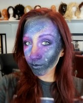 czerwonowlosa_makeup galaxy 