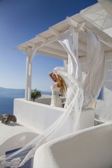 carolineee                             wedding fashion in Santorini             