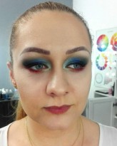paulissmakeup                             Makijaż kontrastowy na kursie w Pro Make Up Academy            