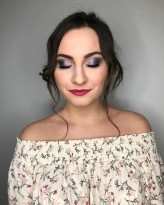 makeupdecara Makijaż - sesja w chłodnych kolorach 