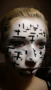 kam_91 make up inspirowany obrazem Pieta Mondrian