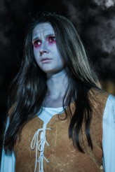 Piotrowska_makeup Praca dyplomowa: &quot;Zwiastunka śmierci-Banshee&quot;
Modelka: Marta Gomułka 
Fotograf: Bartosz Czarnecki 
Retusz: Anita Ryfczyńska 