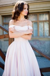 anastasiia_cherepkova Shooting prom dress for designer Oksana Piekna.