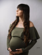 ara_okon sesja ciążowa z modelką Anią.