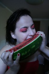 aleksandra_sza                             makijaż owocowy, modelka: Natalia            