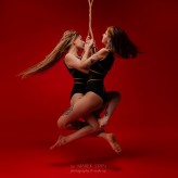 Shibariste75 Ballerinas in ropes: @dziewrona and @kinga.kosidowska
Photo: @Marek.S.Stan
Ropes: me.